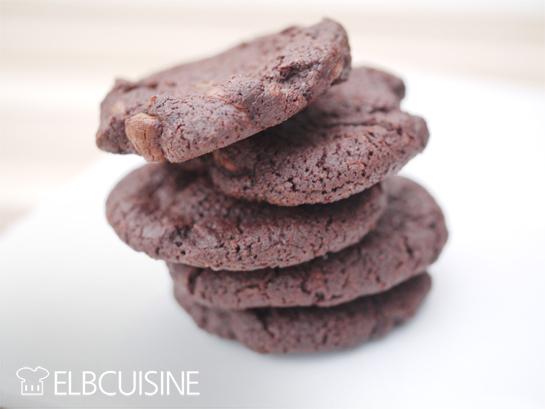 Rezeptbild: Double Chocolate Cookies – herrlich schokoladig, wer kann dazu schon nein sagen?!