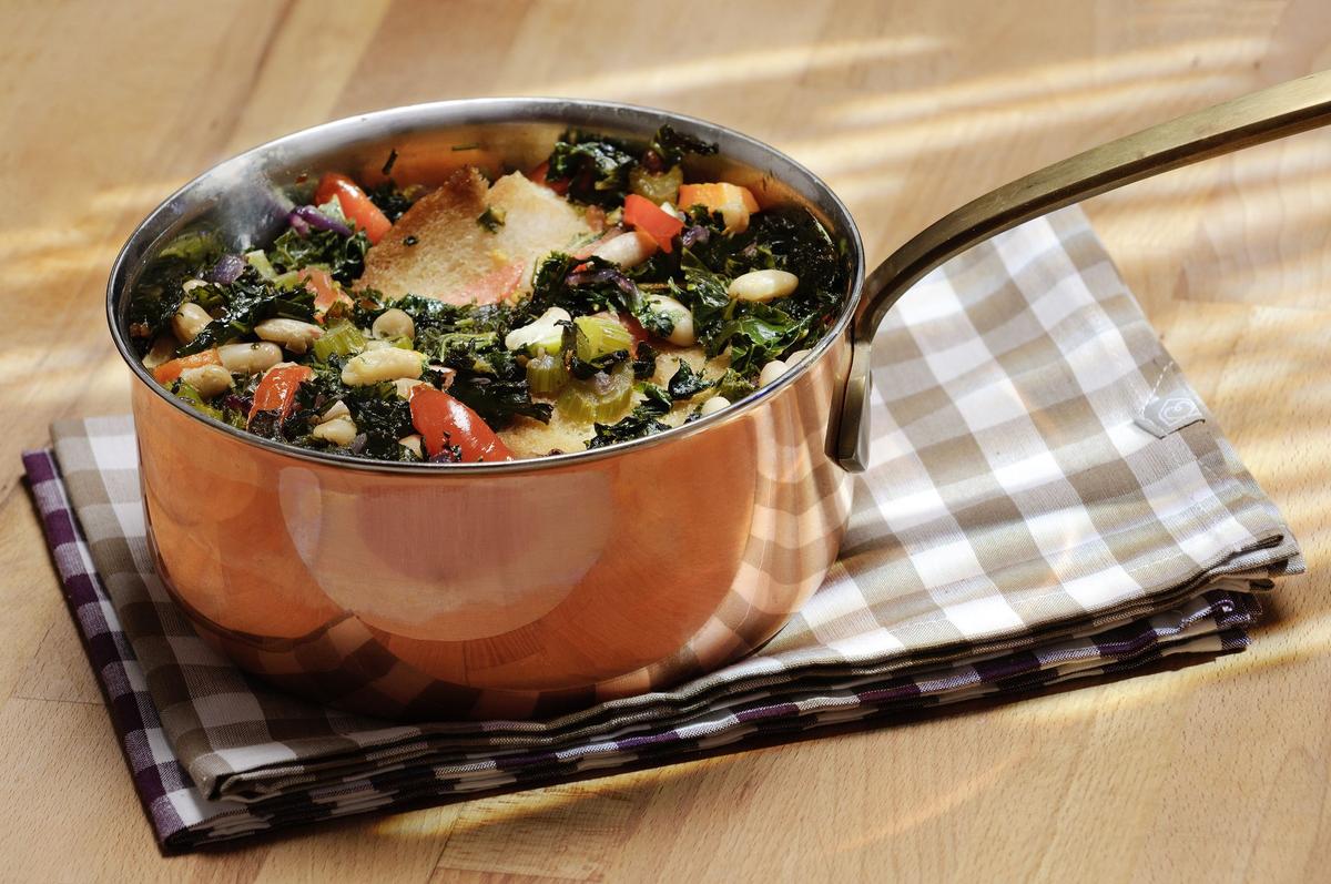 Rezeptbild: Ribollita (Grünkohl Eintopf toskanische Art)