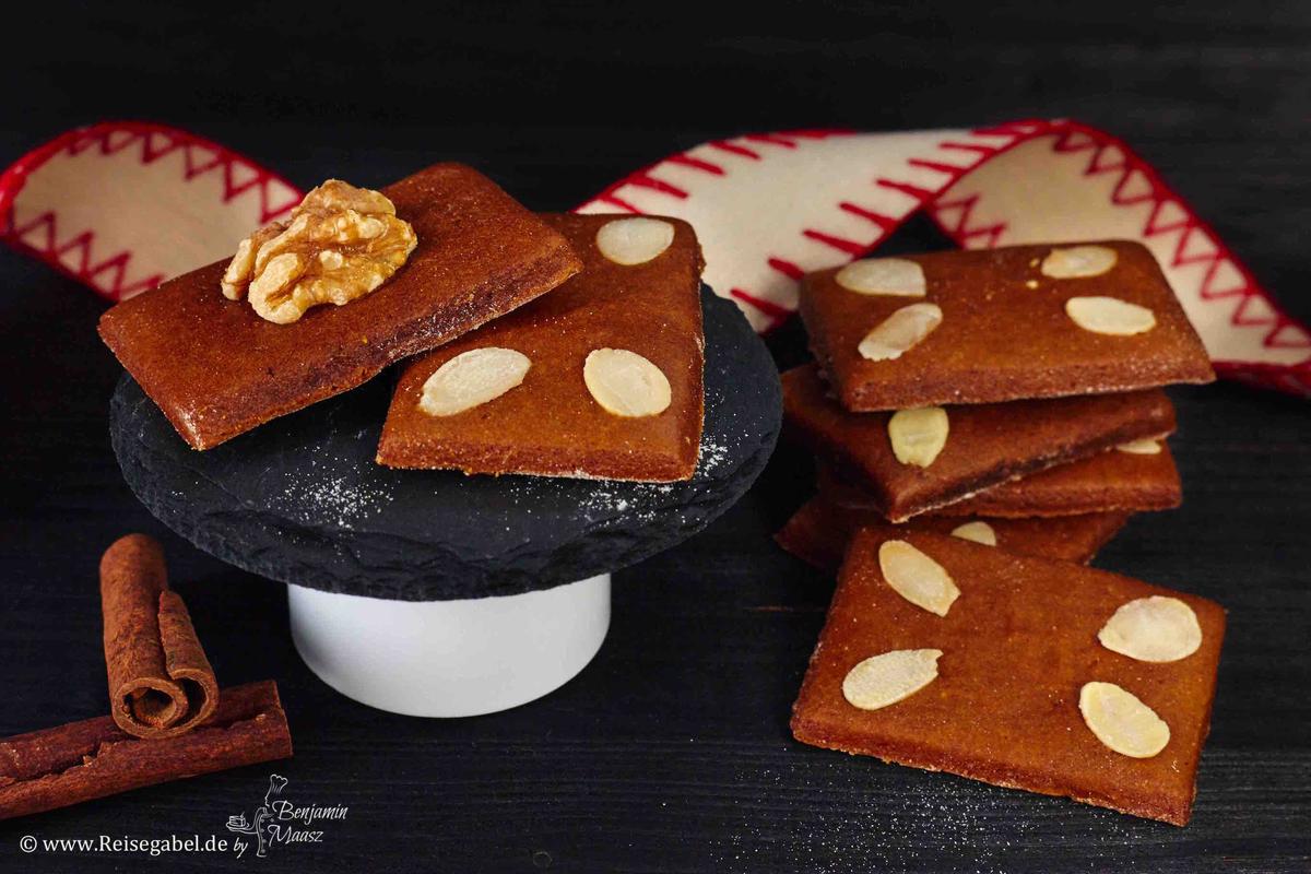 Rezeptbild: Lebkuchen – der Klassiker als kleine Knusperkekse