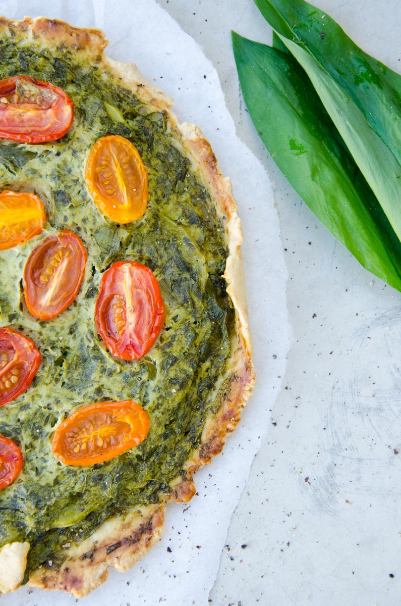 Rezeptbild: Bärlauch-Galette