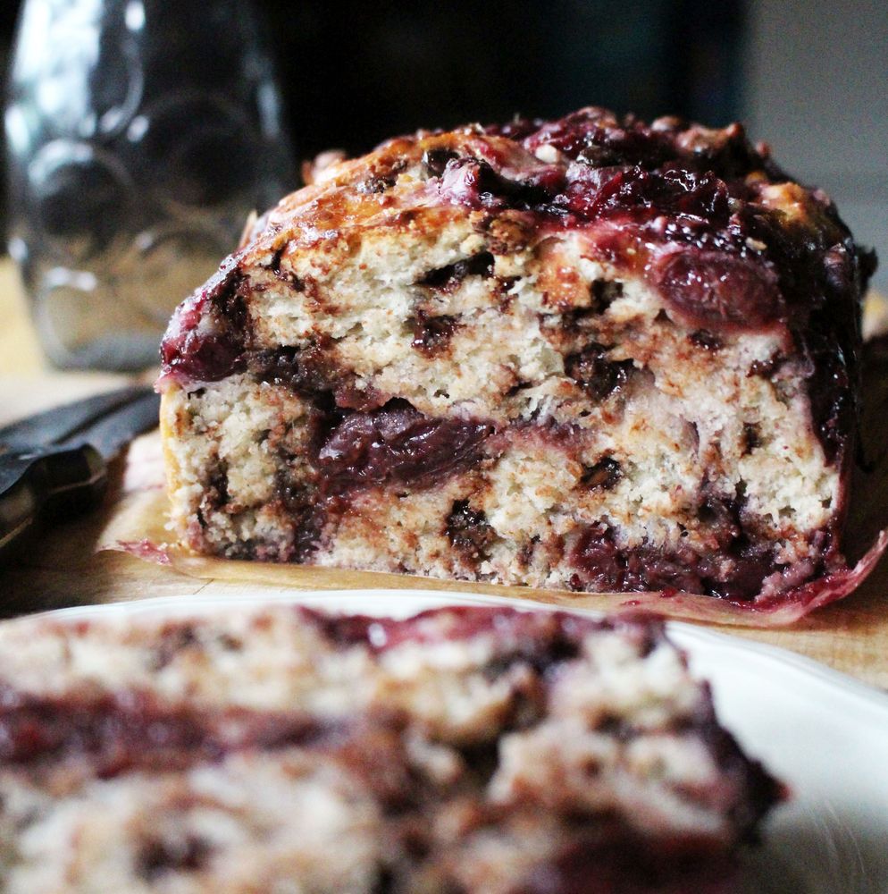 Rezeptbild: Schokoladiges Kirsch-Brot