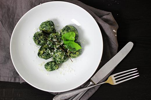 Rezeptbild: Spinat-Ricotta-Gnocchi aka Malfatti