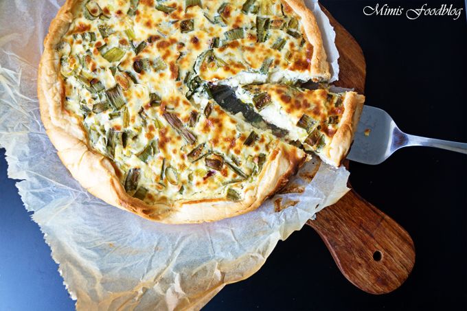 Rezeptbild: Frühlingszwiebel-Bacon-Quiche