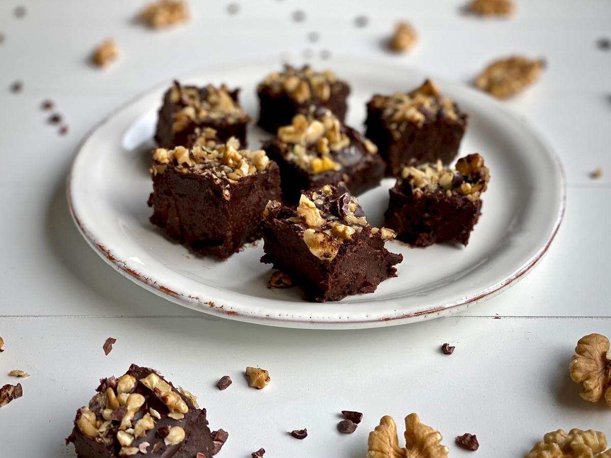 Rezeptbild: No Bake No Sugar Brownies
