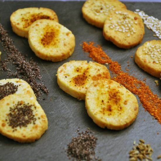 Rezeptbild: Salzige Plätzchen für den Apéritif