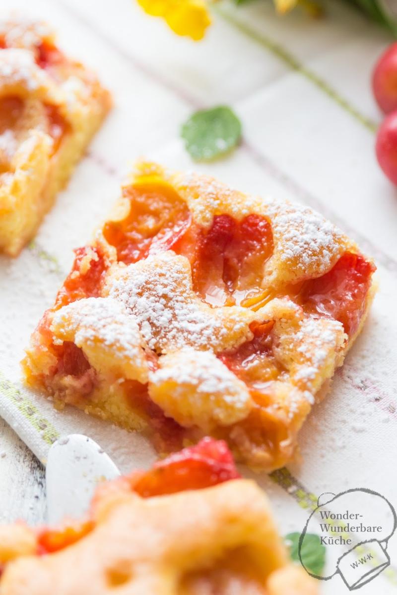 Rezeptbild: Obstkuchen mit Mirabellen