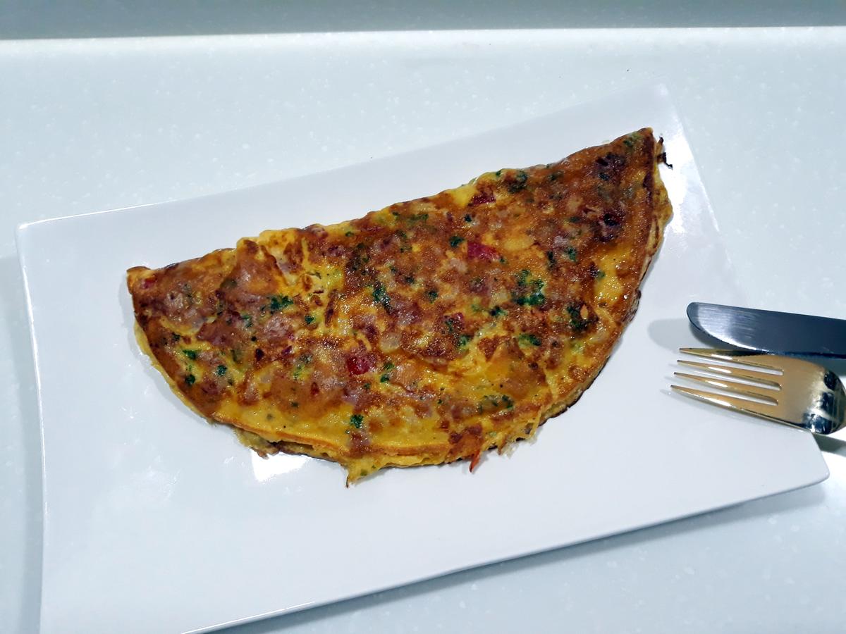 Rezeptbild: Fruehstuecksomelett