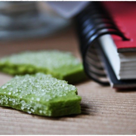 Rezeptbild: Grüntee-Kekse