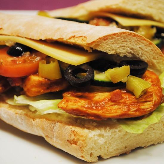 Rezeptbild: Homemade BBQ Chicken Sandwich