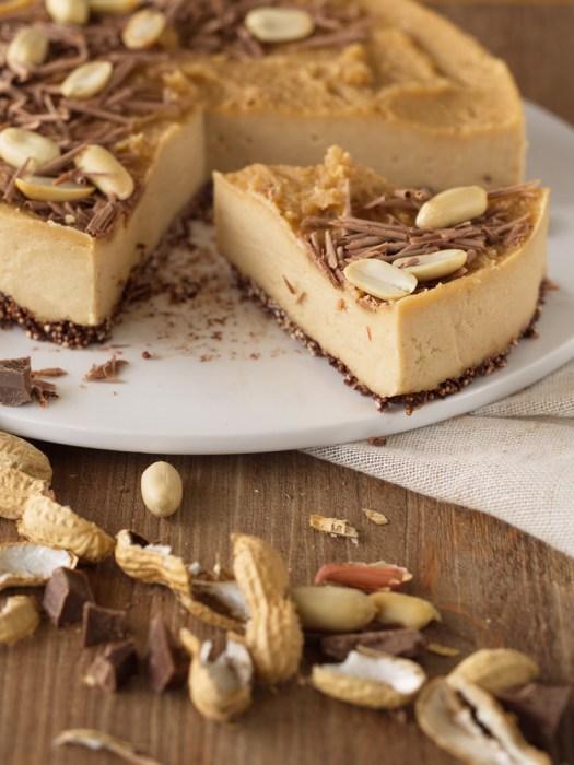 Rezeptbild: Raw Peanut Cheesecake