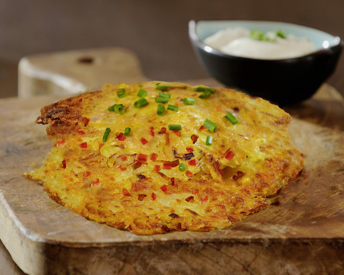 Rezeptbild: Reibekuchen oder Reibeplätzchen