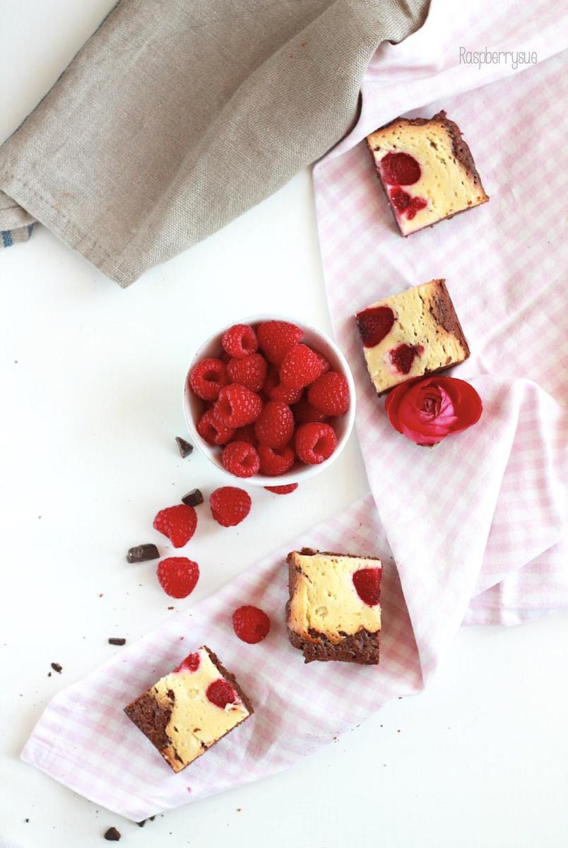 Rezeptbild: Raspberry Cheesecake Brownies