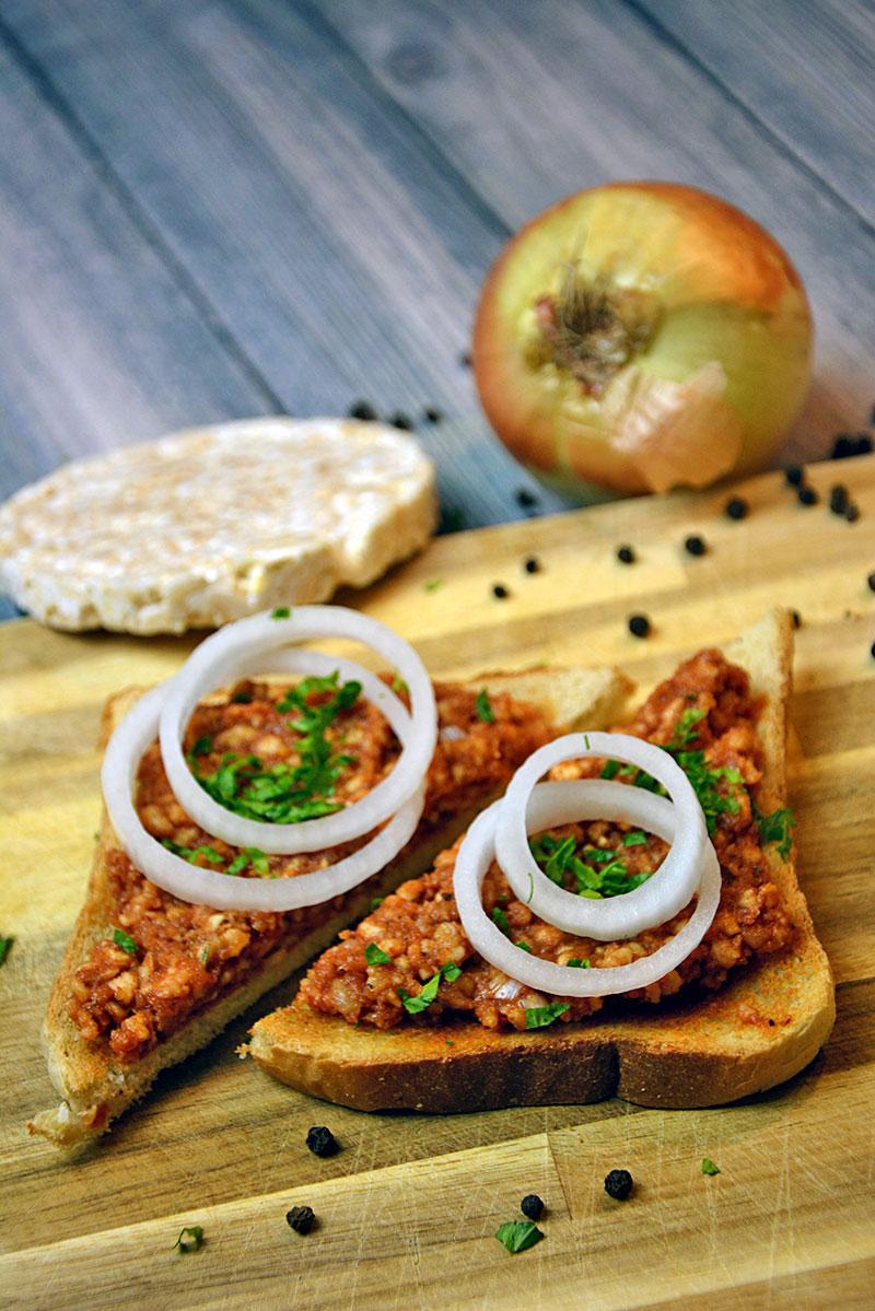 Rezeptbild: Veganes Mett