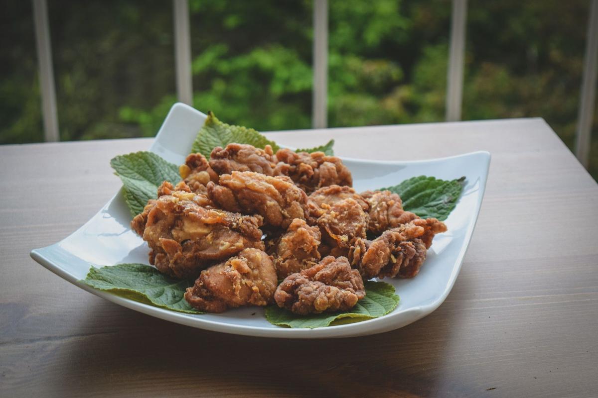 Rezeptbild: Karaage frittiertes Hühnchen