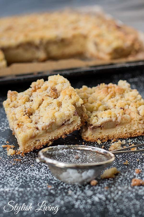 Rezeptbild: Apfelstreuselkuchen vom Blech