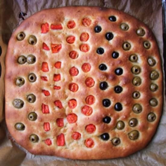 Rezeptbild: Focaccia Verdure Veganista