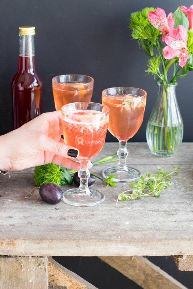 Rezeptbild: Plum Fizz