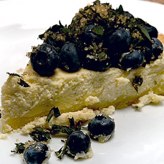 Rezeptbild: Blaubeer-Käse-Tarte