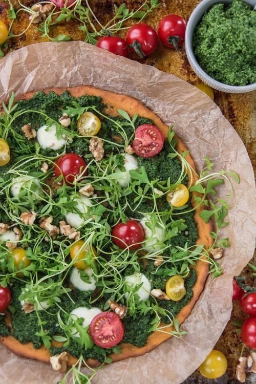 Rezeptbild: Süßkartoffelpizza