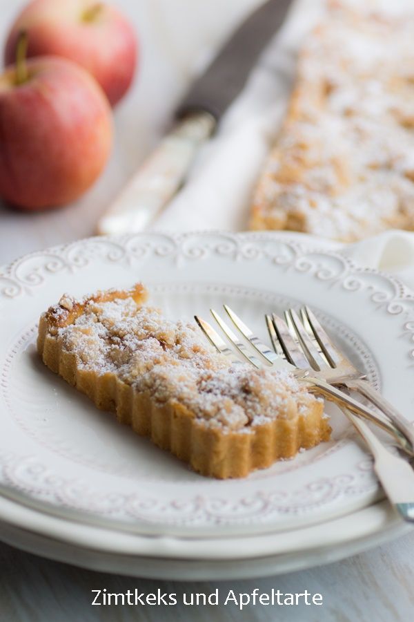 Rezeptbild: Apfeltarte mit Zimtstreuseln