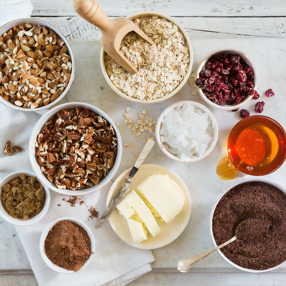 Rezeptbild: Tonis veganes Müsliriegel Rezept