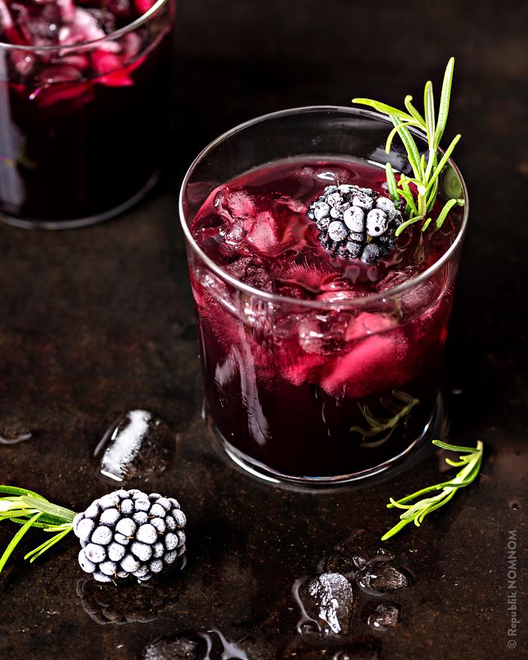 Rezeptbild: Märchenhafter Brombeer-Cocktail!