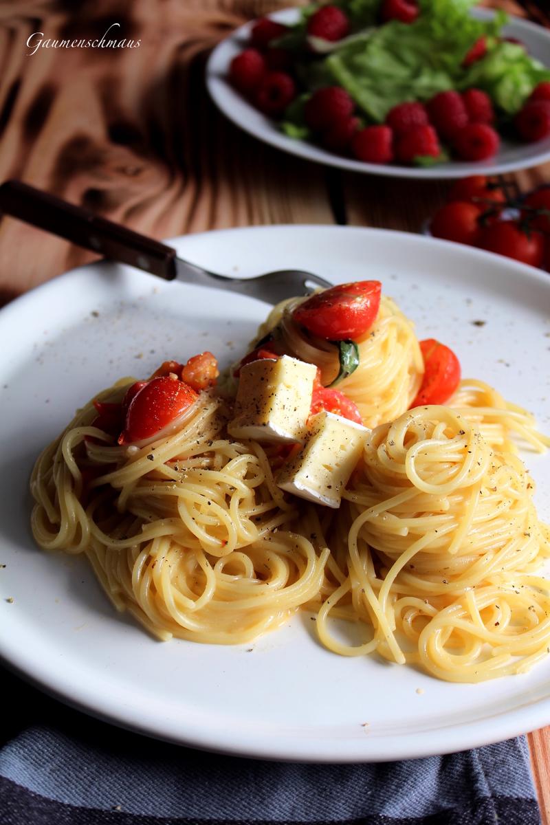 Rezeptbild: Camembert-Pasta