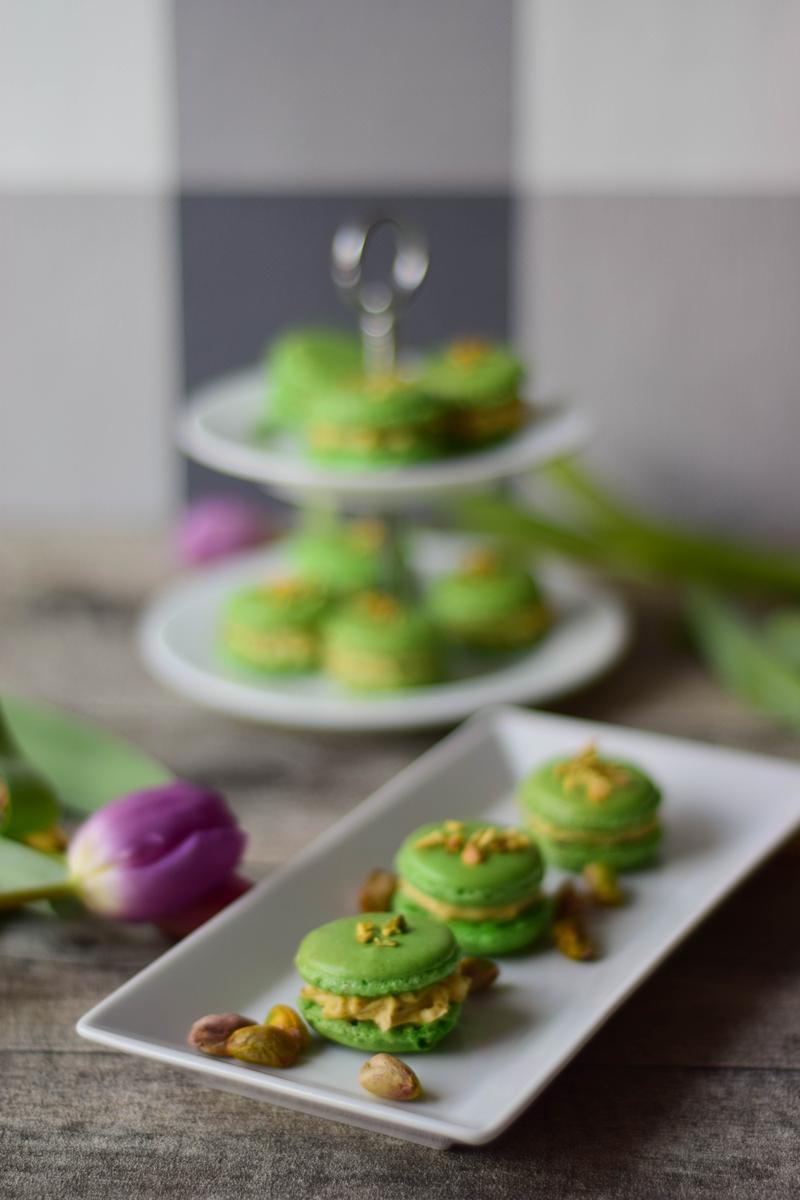 Rezeptbild: Pistazien Macarons