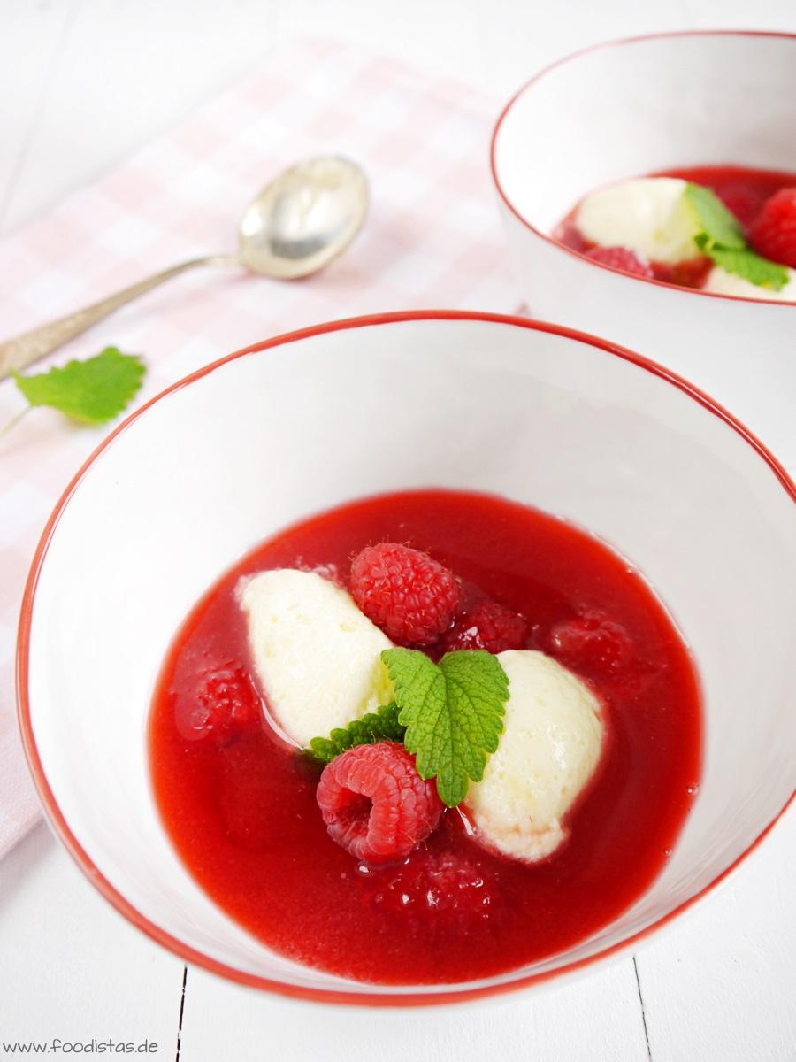 Rezeptbild: Himberkaltschale