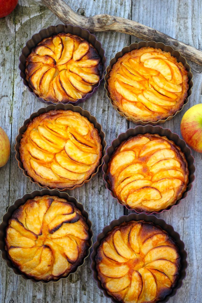 Rezeptbild: Apfel-Sanddorn-Tartelettes