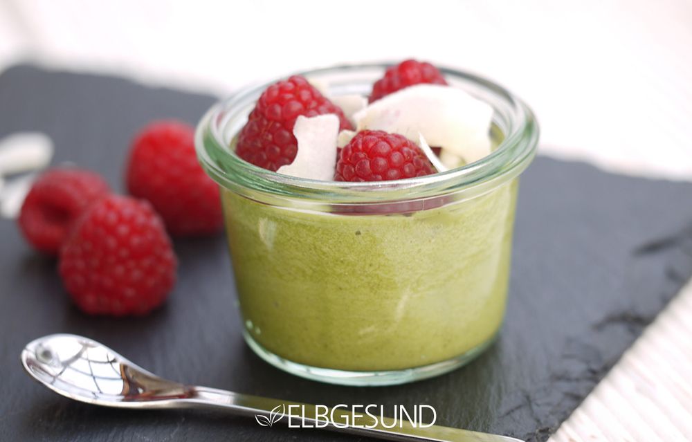 Rezeptbild: Feines Chia-Mousse mit Kokosflair