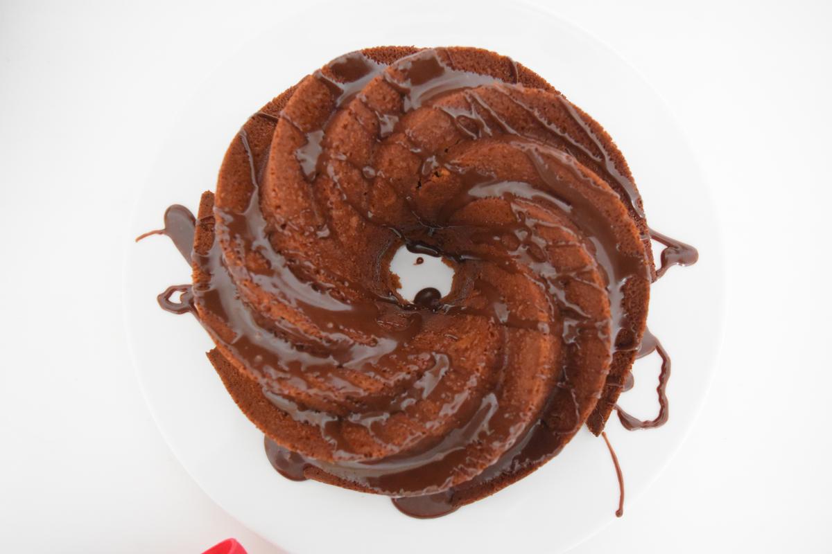Rezeptbild: Nutella Gugelhupf