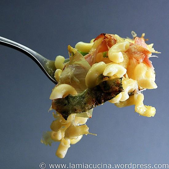 Rezeptbild: Hörnli-Auflauf mit Lauch