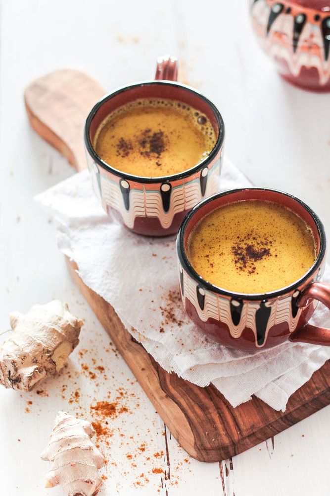 Rezeptbild: Vegane goldene Milch