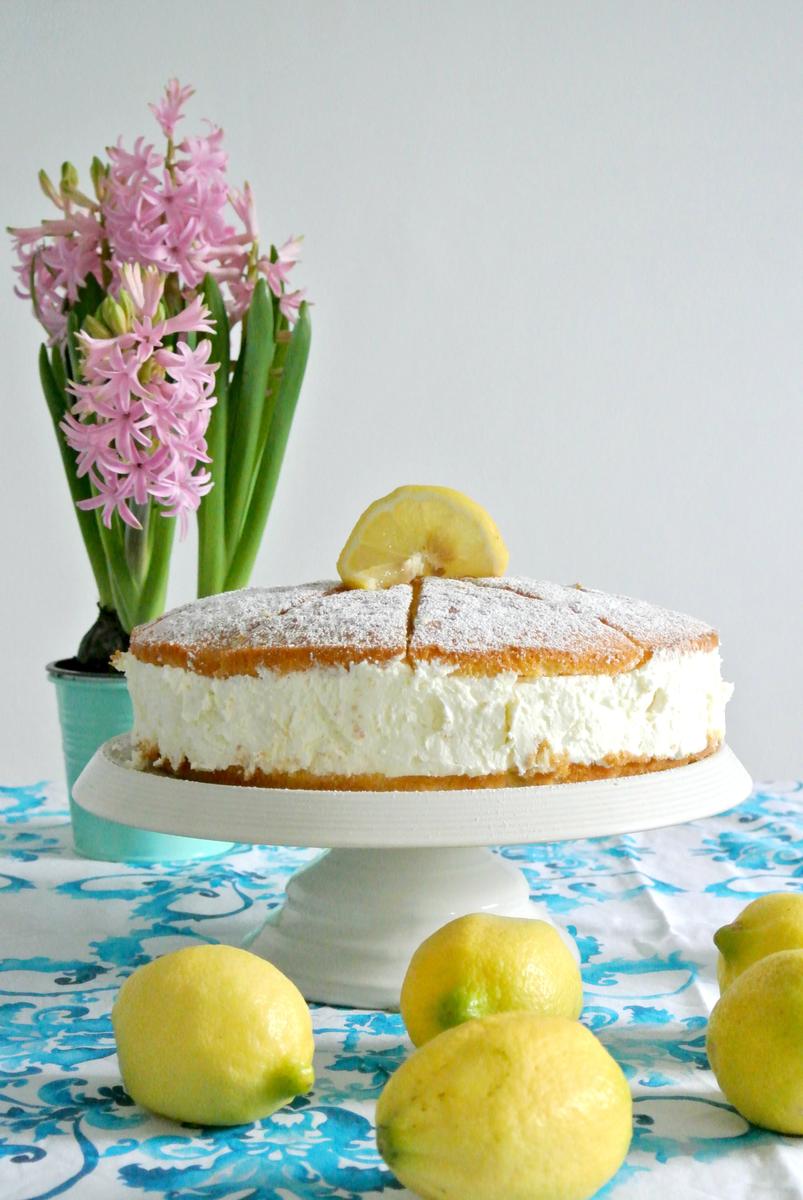 Rezeptbild: Zitronen Quark Torte