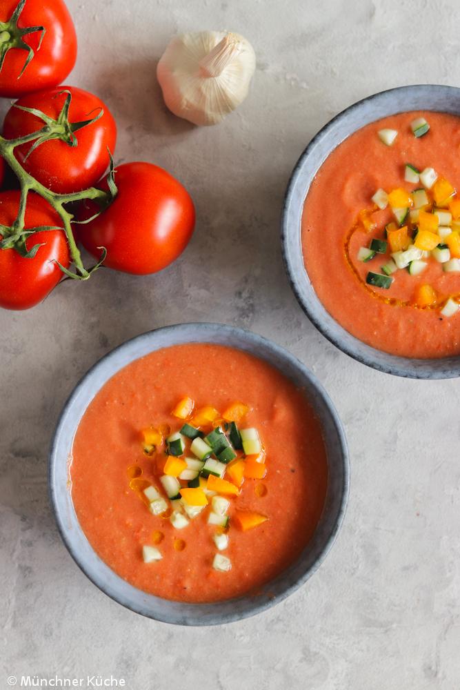 Rezeptbild: Gazpacho auf andalusische Art