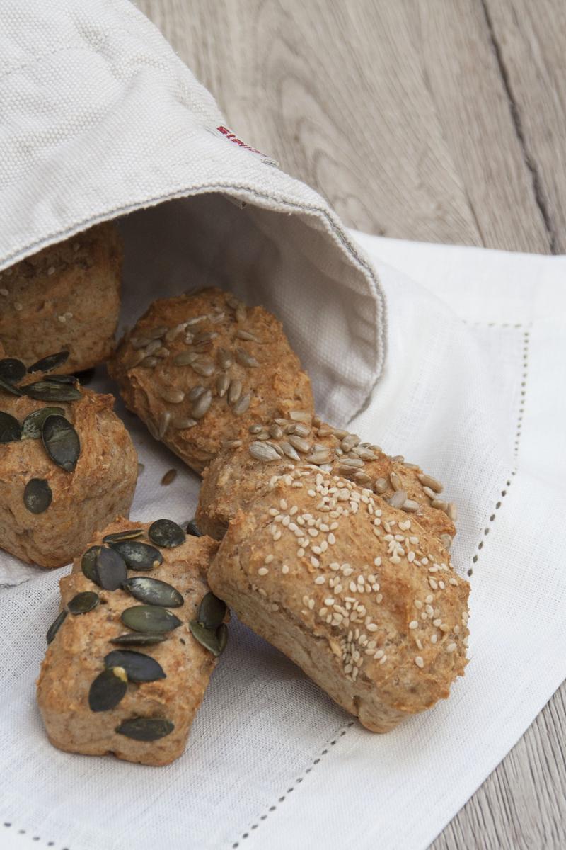 Rezeptbild: Dinkelbrötchen für den Sonntagsbrunch