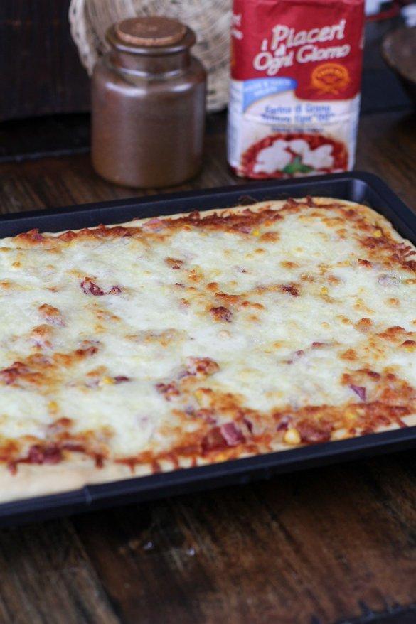 Rezeptbild: Fluffiger Pizzateig selber gemacht