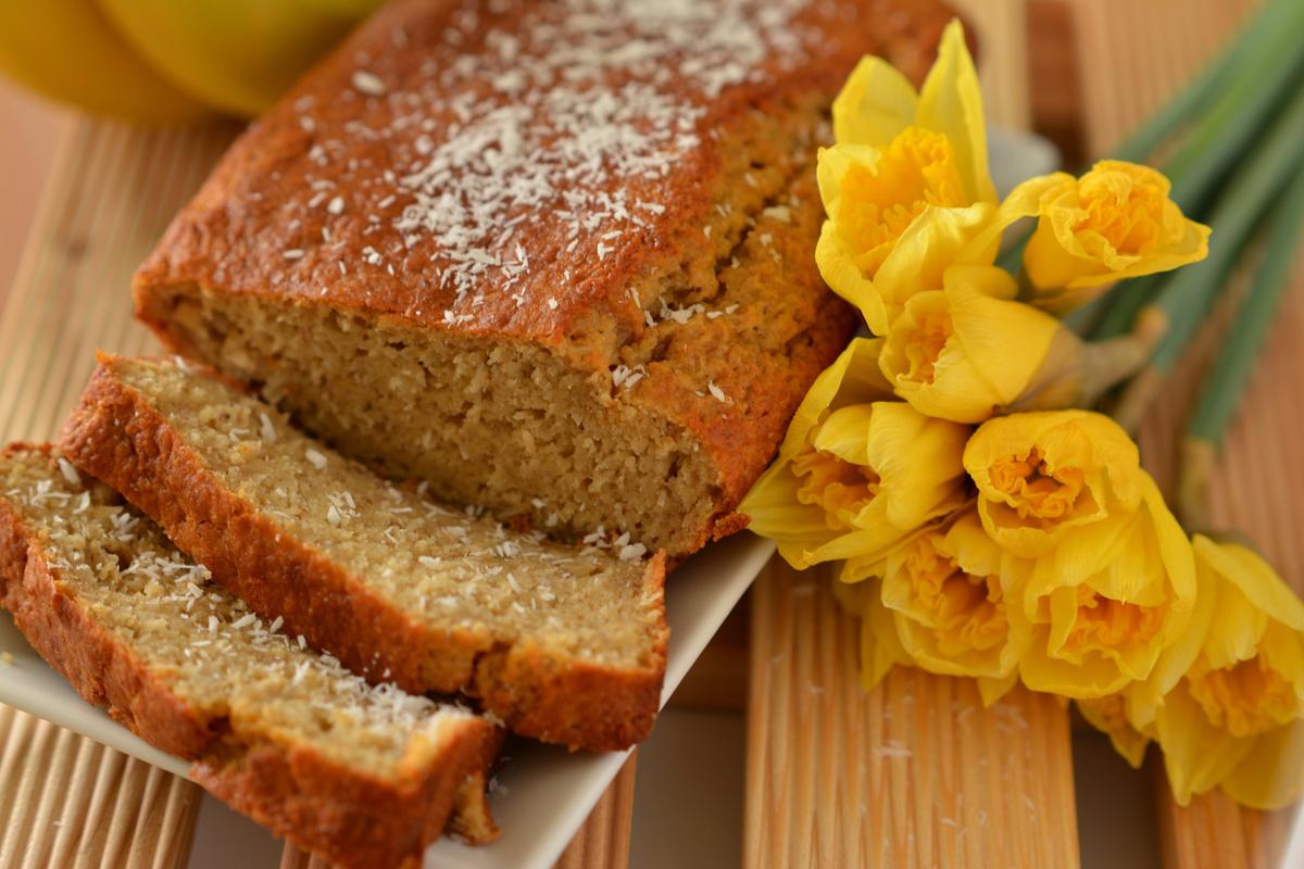 Rezeptbild: Bananen-Kokos-Kuchen mit Buttermilch