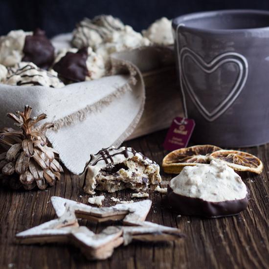 Rezeptbild: Schoko-Walnuss-Makronen