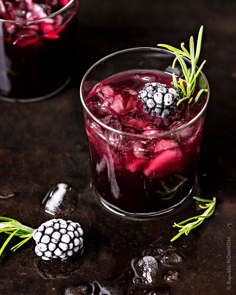 Rezeptbild: Märchenhafter Brombeer-Cocktail!
