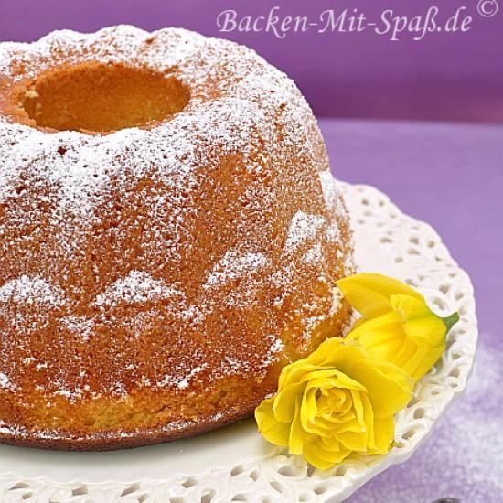 Rezeptbild: Zitronen- Gugelhupf