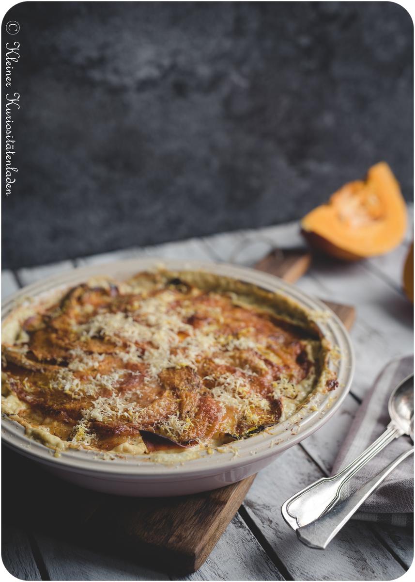 Rezeptbild: Kürbis-Sellerie-Gratin