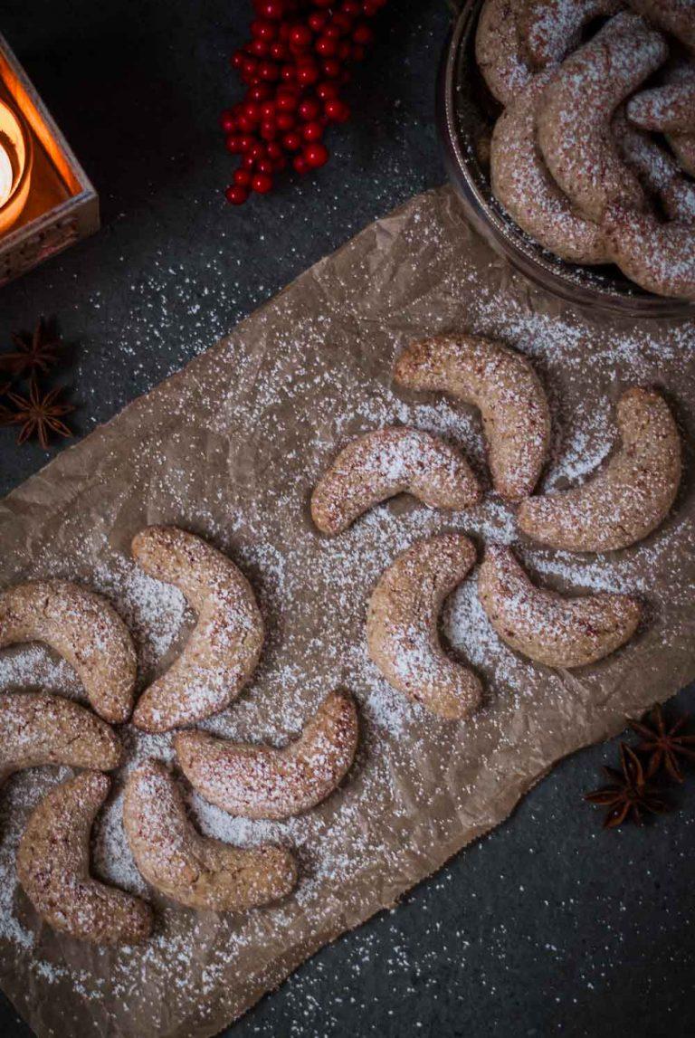 Rezeptbild: Glutenfreie Vanillekipfel