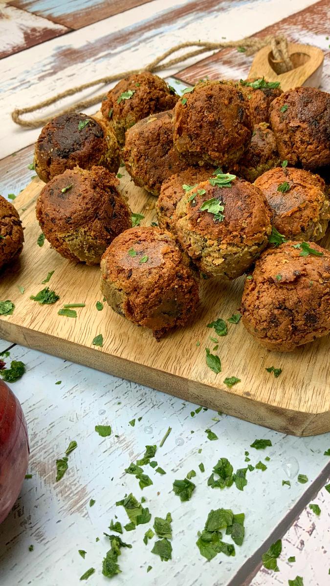 Rezeptbild: Low carb Falafel Rezept