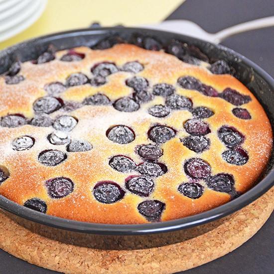 Rezeptbild: Heidelbeer Joghurt Kuchen
