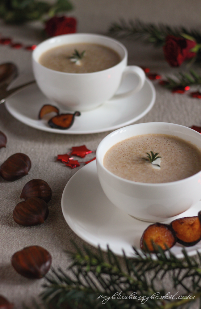 Rezeptbild: Maroni-Birnen Suppe
