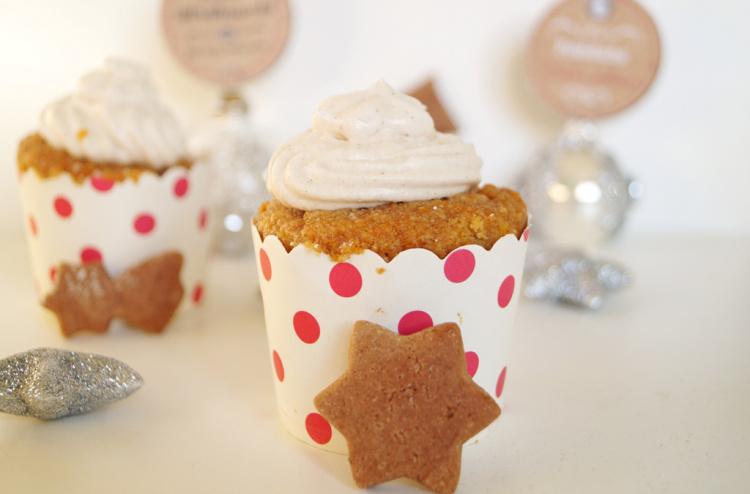 Rezeptbild: Kürbis Lebkuchen Cupcakes