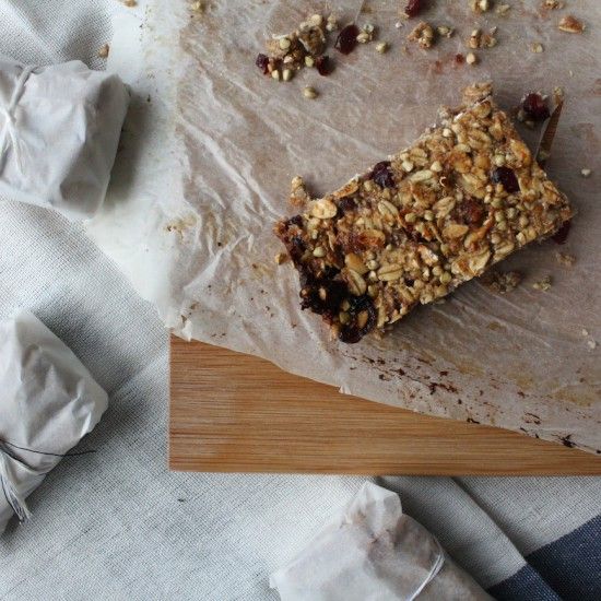 Rezeptbild: Selbstgemachte Müesli-Riegel