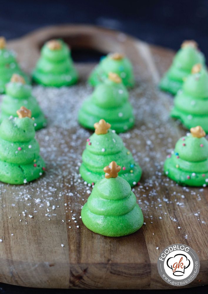 Rezeptbild: Baisertännchen – Geschenke aus der Küche